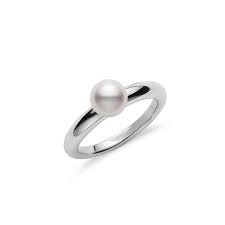 Mikimoto Akoya Cultured Pearl Ring